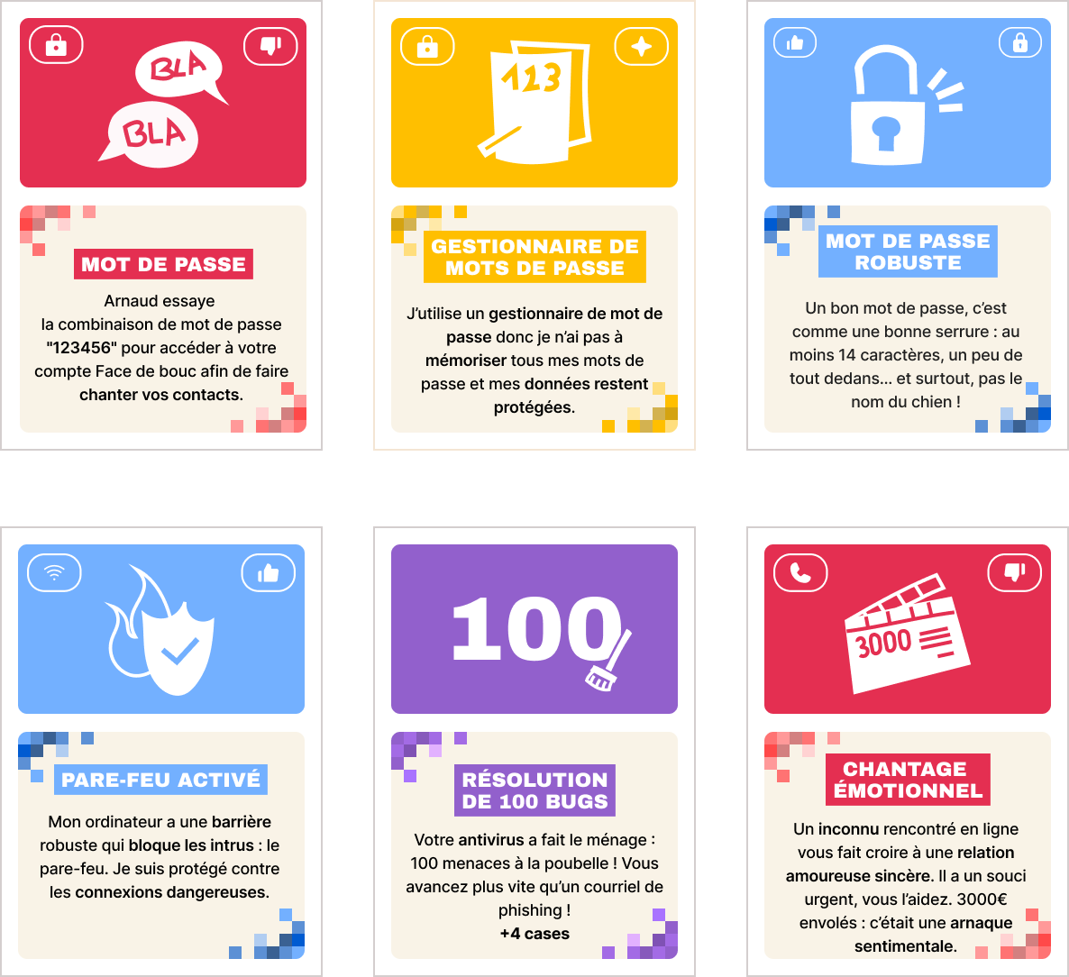 Cartes Milles Bugs